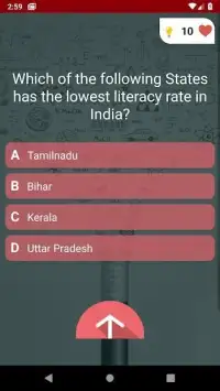 Population in India Quiz Screen Shot 1
