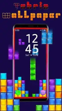 Tetris APUS Live Wallpaper Screen Shot 2