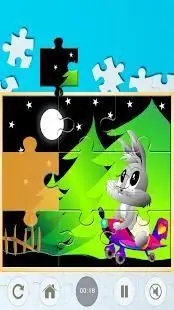 Cartoon Jigsaw Puzzle For Kids Screen Shot 5