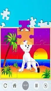 Cartoon Jigsaw Puzzle For Kids Screen Shot 6