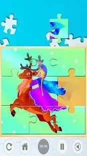 Cartoon Jigsaw Puzzle For Kids Screen Shot 3