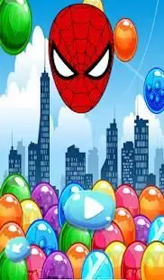 Bubble Spiderman Shooter Screen Shot 3