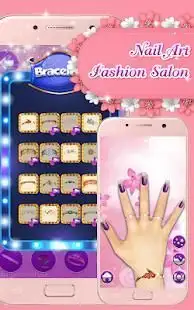 Nail Art Fashion Salon Screen Shot 0