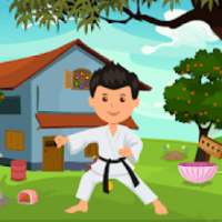 Karate Man Rescue Kavi Game-377