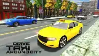 Crazy Taxi Driver Simulator-Taxi Game Sim Screen Shot 1