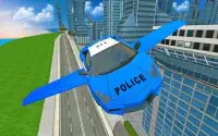 Futuristic Police Flying Car Sim 3D Screen Shot 7