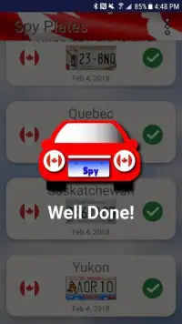 Spy Plates Canada Screen Shot 0
