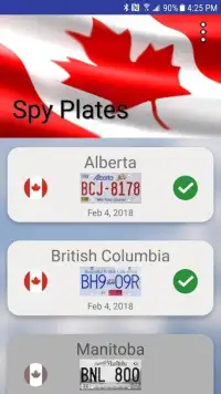 Spy Plates Canada Screen Shot 7