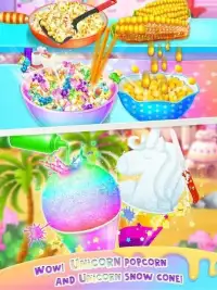 Unicorn Food Galaxy - Crazy Trendy Foods Fun Screen Shot 2