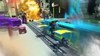 Truck Robot Fire Fighter Real War Simulator Screen Shot 2