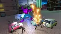 Green Monster Hero Fighter Crime City Battle Screen Shot 2