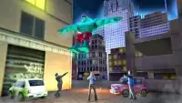 Green Monster Hero Fighter Crime City Battle Screen Shot 3