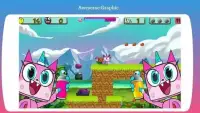 harmony uni kitty vs snails princess : castle run Screen Shot 3