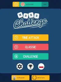 Word Challenge - A wordgame Screen Shot 0