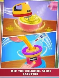 Slime Maker DIY Squishy Fun Game for Kids Screen Shot 1