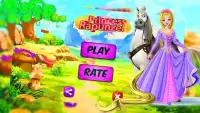 Princess Rapunzel&Maximus Adventure vacation games Screen Shot 2
