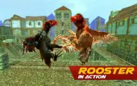 Rooster Wild Fighting : Farm Battle Run Screen Shot 2