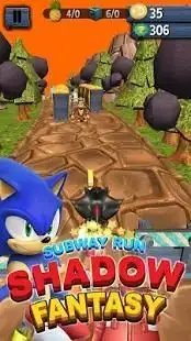 Fantasy Shadow Subway Run : 3D Game Adventure Screen Shot 4