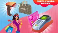 Super Shopping Mall Girls: Cashier Games Screen Shot 2