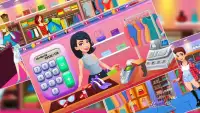 Super Shopping Mall Girls: Cashier Games Screen Shot 0