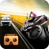 VR Traffic Highway Moto Racer