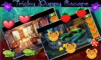 Kavi Game -427- Tricky Puppy Escape Game Screen Shot 1