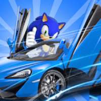 Sonic Super Race: Kart Drift Car Racing Game