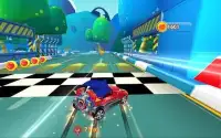 Sonic Super Race: Kart Drift Car Racing Game Screen Shot 3