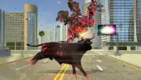 Angry Robot Bull Fighting : Transform Robot Games Screen Shot 0