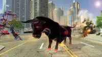 Angry Robot Bull Fighting : Transform Robot Games Screen Shot 1