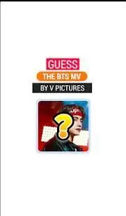 Guess The BTS's MV by V Pictures Kpop Quiz Game Screen Shot 14