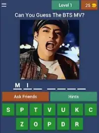 Guess The BTS's MV by V Pictures Kpop Quiz Game Screen Shot 7