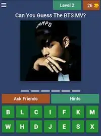 Guess The BTS's MV by V Pictures Kpop Quiz Game Screen Shot 1