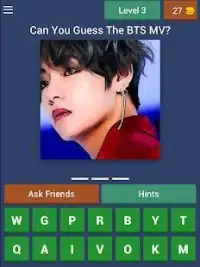 Guess The BTS's MV by V Pictures Kpop Quiz Game Screen Shot 4