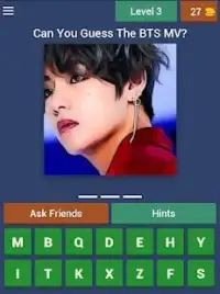 Guess The BTS's MV by V Pictures Kpop Quiz Game Screen Shot 0