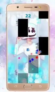 Marshmello Piano Tiles Screen Shot 1