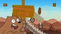 Grizz The Bear in Super Runner Bare Bear Adventure Screen Shot 1
