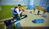 Flying Hover-Board Sniper Shooter: Crime Fighter Screen Shot 1