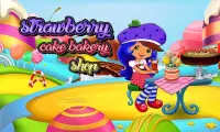 Strawberry Cake Bakery Shop: Store Games Screen Shot 1