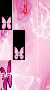 Beautiful Pink Butterfly Piano Tab Screen Shot 4