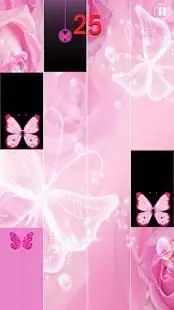 Beautiful Pink Butterfly Piano Tab Screen Shot 3