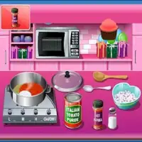 Vegetarian chili cooking game for Rich Girls Screen Shot 1