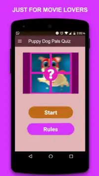 Puppy Dog Pals Quiz Screen Shot 3