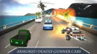 मौत कार दौड़ दुर्घटना खेल Screen Shot 1