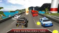 मौत कार दौड़ दुर्घटना खेल Screen Shot 3