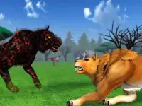 Big Cat Fighting Simulator 2018: Angry Wild Beasts Screen Shot 1