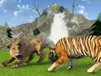 Big Cat Fighting Simulator 2018: Angry Wild Beasts Screen Shot 0