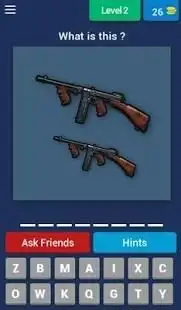 PUBG Quiz - Guess The Picture Weapons Screen Shot 3