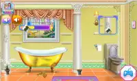 Royal Bathroom Cleanup - Free Games Screen Shot 0