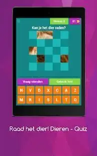 Raad het dier! Dieren - Quiz Screen Shot 4